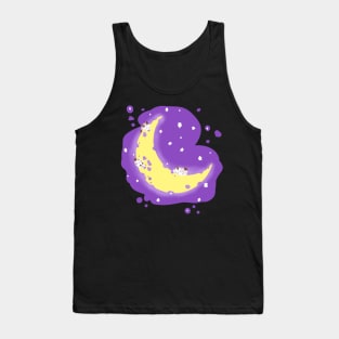 Sea Bunnies On The Moon Tank Top